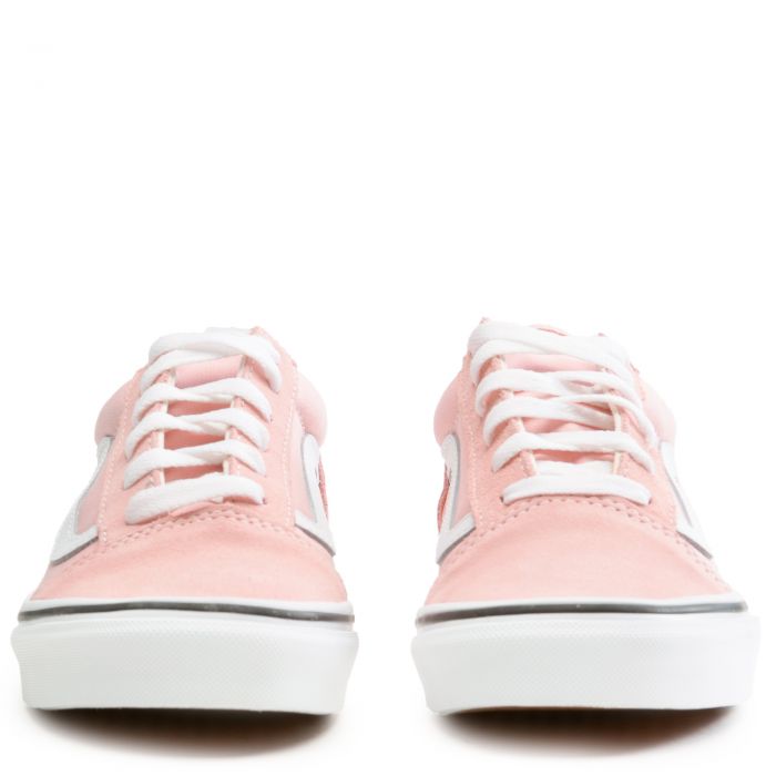 (GS) Old Skool Powder Pink/True White
