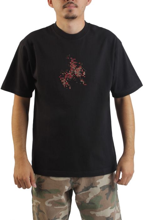 Skate Flame T-Shirt Black
