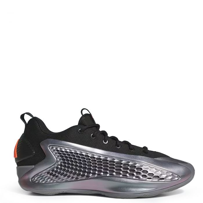 Anthony Edwards 1 Low Iron Metallic Basketball Shoe Black/Grey