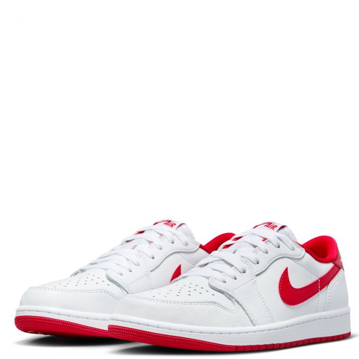Air Jordan 1 Low OG White/University Red-White