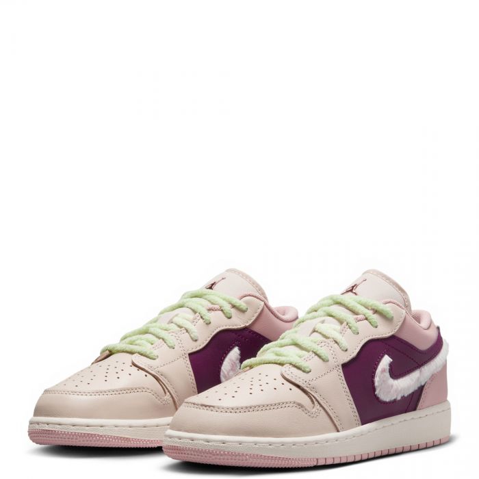 AIR JORDAN 1 LOW SE (GS) LEGEND LT BROWN/PINK FOAM -PINK OXFORD