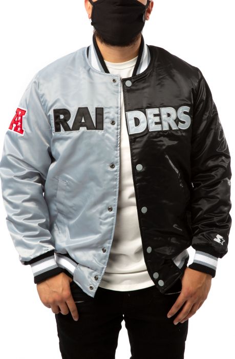 Las Vegas Raiders Jacket Gray/Black