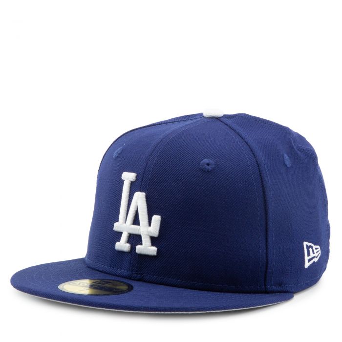 NEW ERA CAPS Los Angeles Dodgers Wool 59Fifty Fitted Hat 11941907 - Shiekh