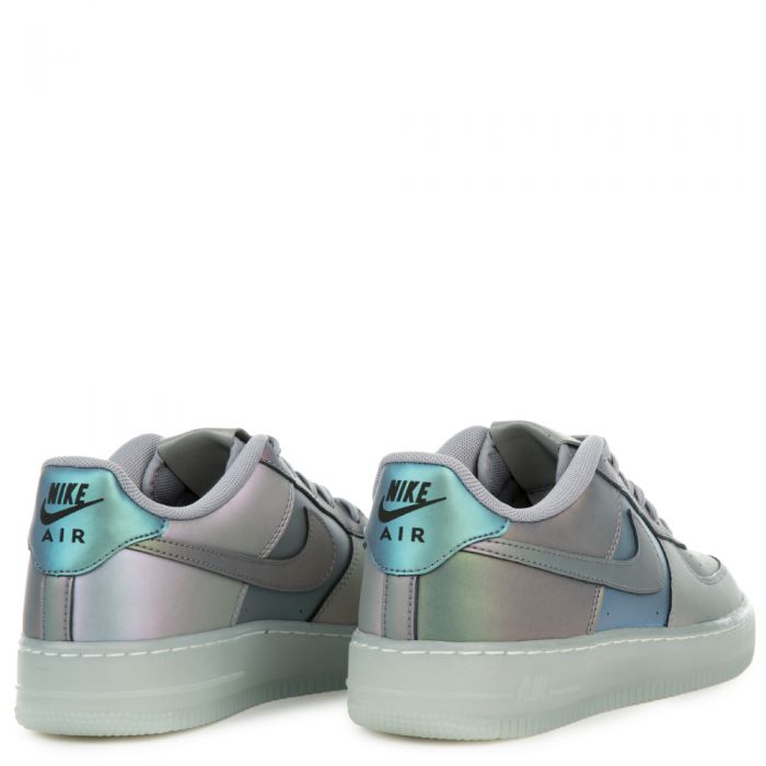 Nike Men's Shoes Air Force 1 LV8 Stealth Anthracite Iridescent