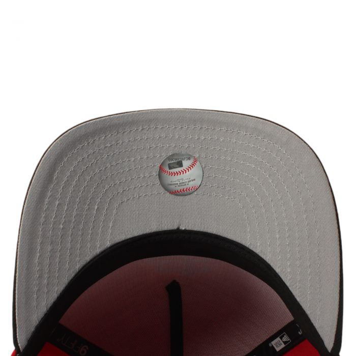 MLB San Francisco Giants Upside Down 9Fifty Snapback Red/White/Black