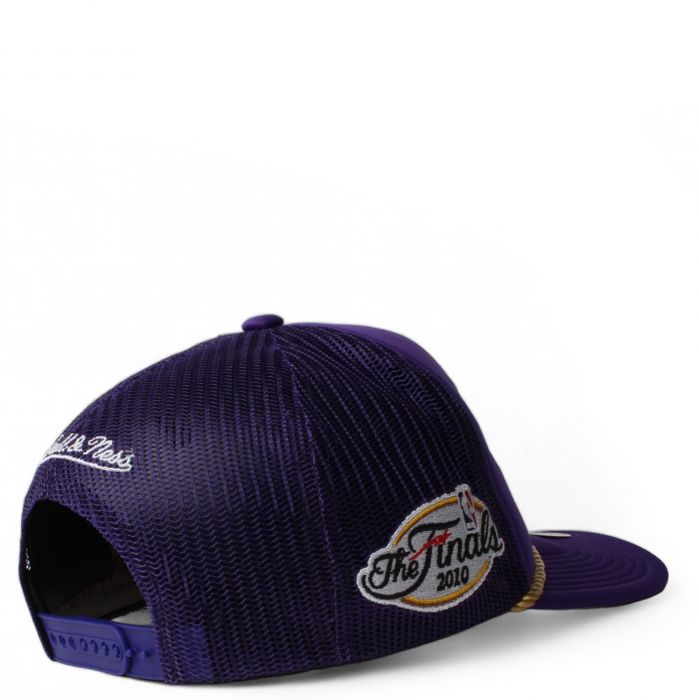 NBA Los Angeles Lakers Finals Champions Trucker Hat Purple