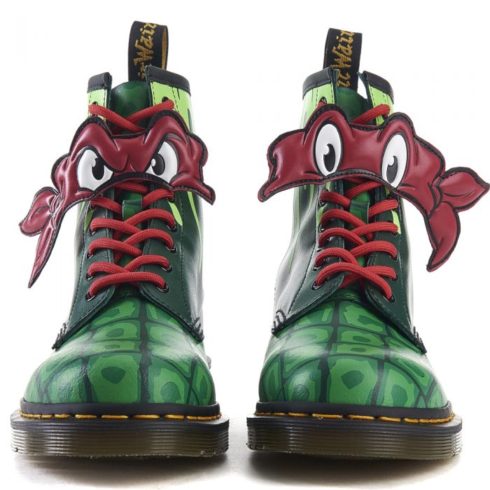 Dr. Martens Unisex Ninja Turtle Raphael (Raph) 8 Eye