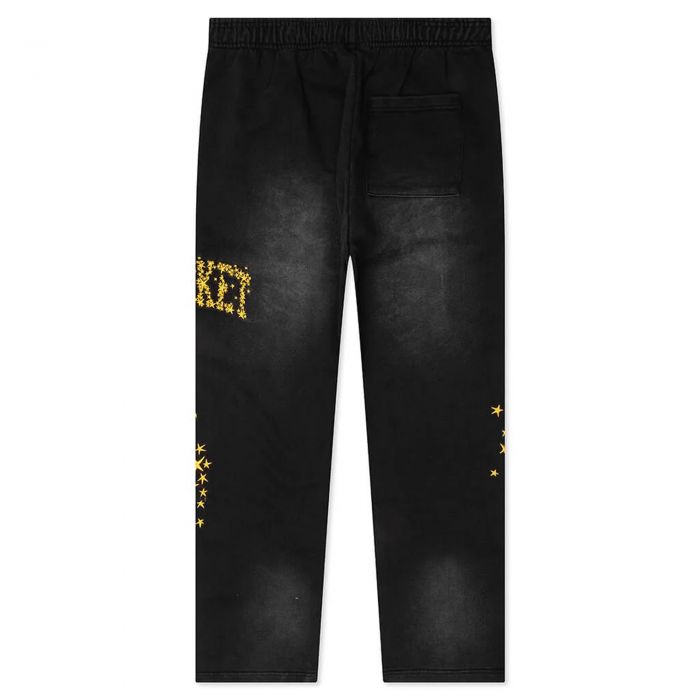Galaxy Arc Open Bottom Sweatpants  Pirate Black