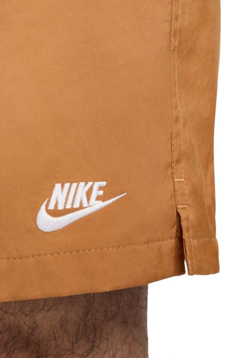 Nike Club Woven Flow Shorts Flax/White