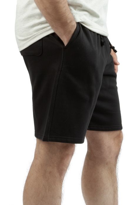 8' CLASSIC FLEECE SHORTS Black