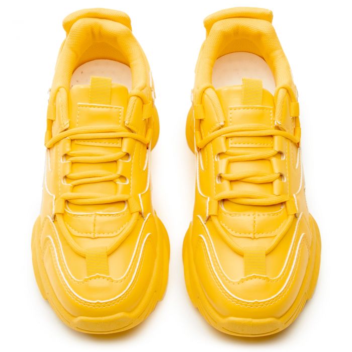 Preeti Chunky Platform Sneaker Yellow
