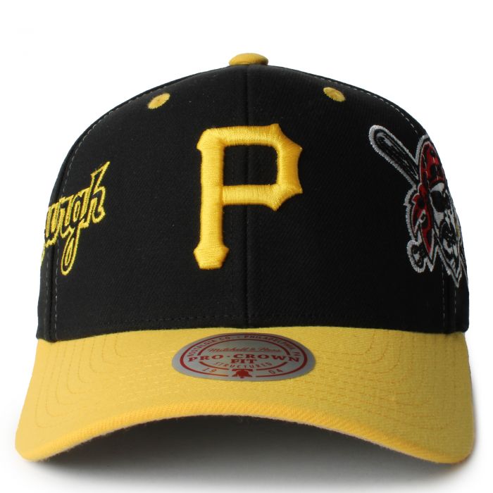 Overbite Pro Snapback Pittsburgh Pirates Black