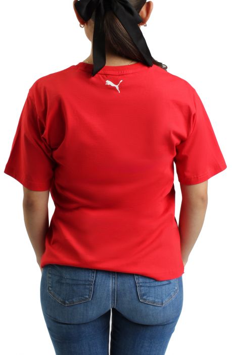 Ferrari Oversize T-Shirt Red