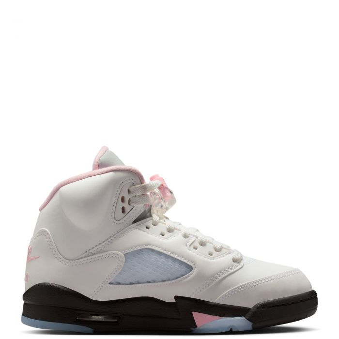 Grade-School Air Jordan 5 Retro 'Medium Soft Pink' White/Med Soft Pink-Black