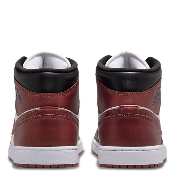 Air Jordan 1 Mid SE WHITE/DARK PONY-BLACK