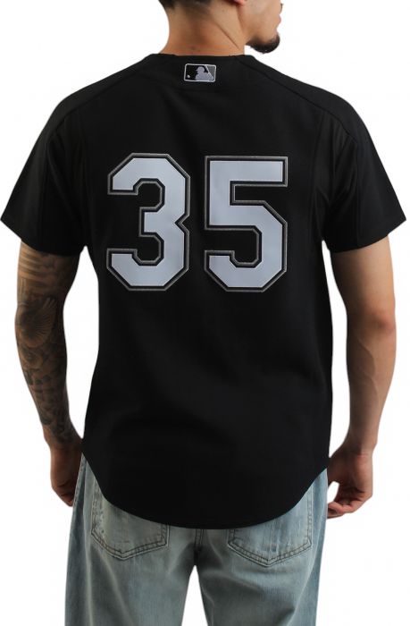  Frank Thomas Black Chicago White Sox 2005 Authentic Batting Practice Jersey Black