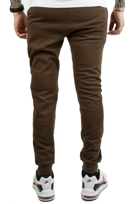 Padres Patch Joggers Brown
