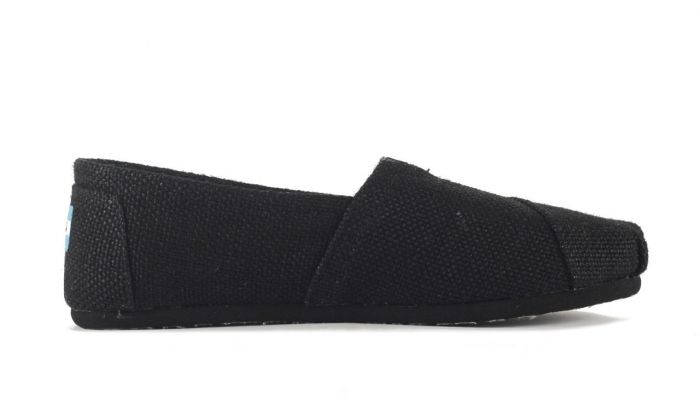 Black burlap toms discount