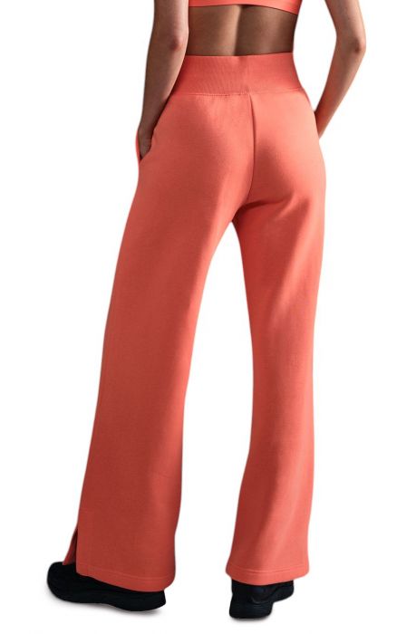 Sportswear Phoenix Fleece High-Waisted Wide-Leg Sweatpants Lt Wild Mango/Sail