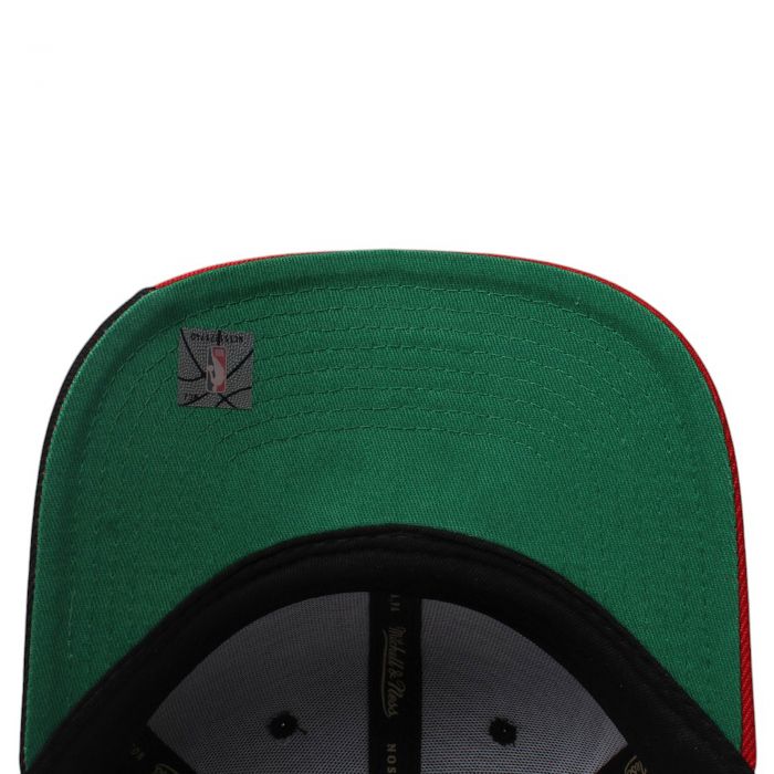 NBA Chicago Bulls Curved Pro Snapback  Black