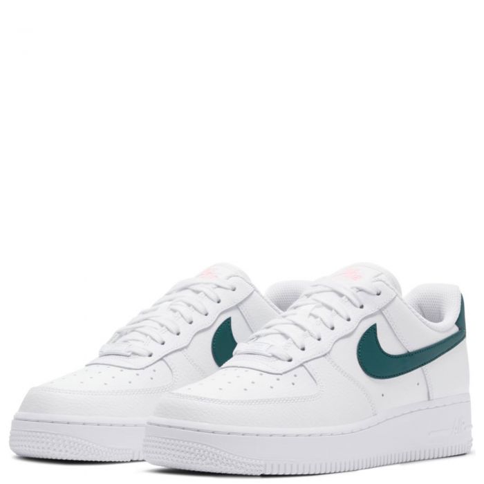 Air Force 1 '07 White/Dark Teal Green-Sunset Pulse