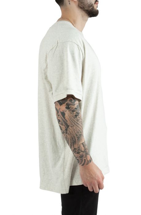 MID WT TEE Oatmeal Heather
