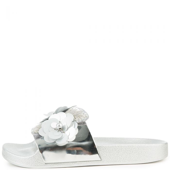 Women's Riri-310 Slide Silver
