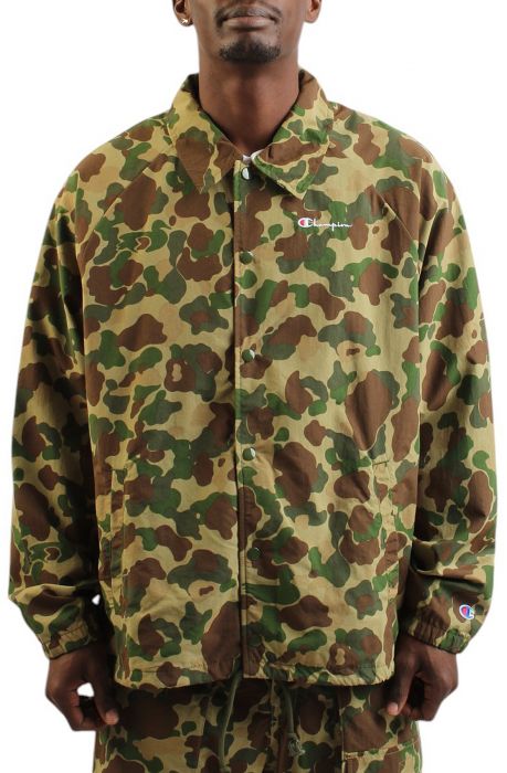 COACHES JACKET Duck camo