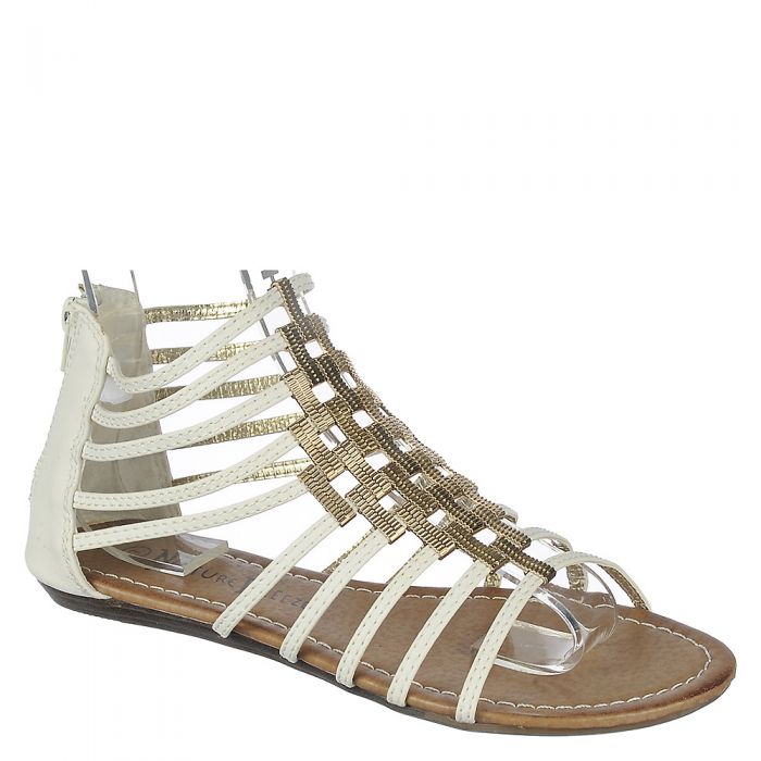 TWIN TIGER Joburg-03 Sandals JOBURG-03/WHITE - Shiekh