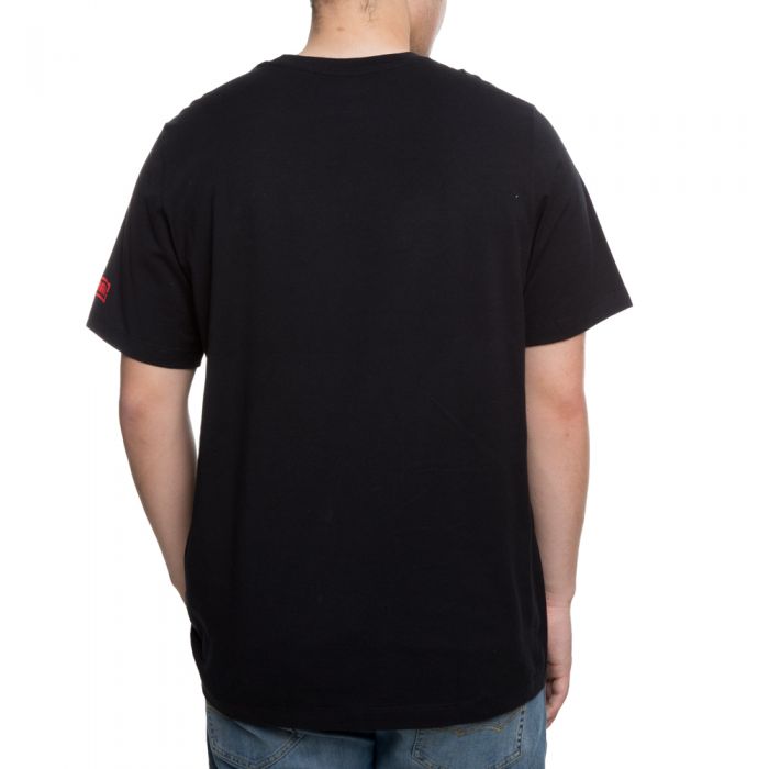 CITY OF FLIGHT SHORT SLEEVE TEE BLACK/INFRARED 23