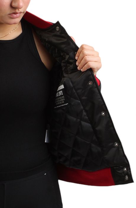 NFL Women's San Francisco 49ers Satin Jacket  Black