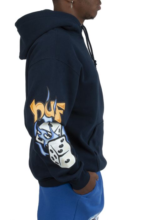 Dicey Hoodie Navy