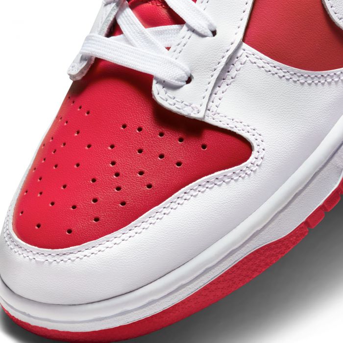 Dunk Low  University Red/White-Total Orange