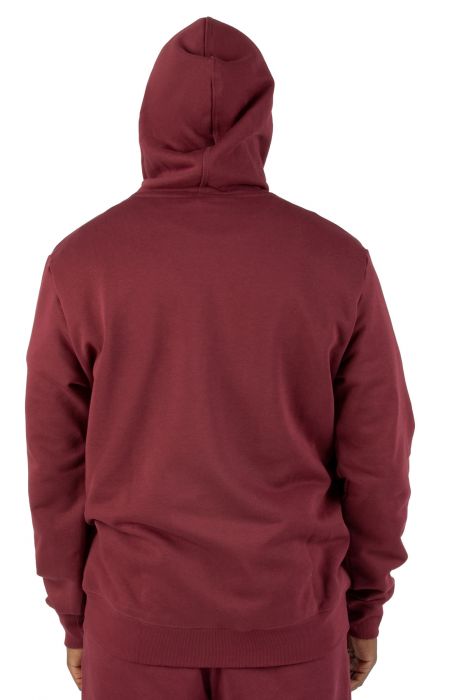 Every Day Hussle Hoodie Burgundy