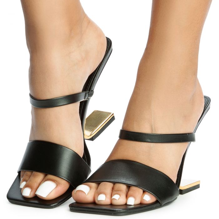 Sparktra-1 Illusion Dress Heel Black