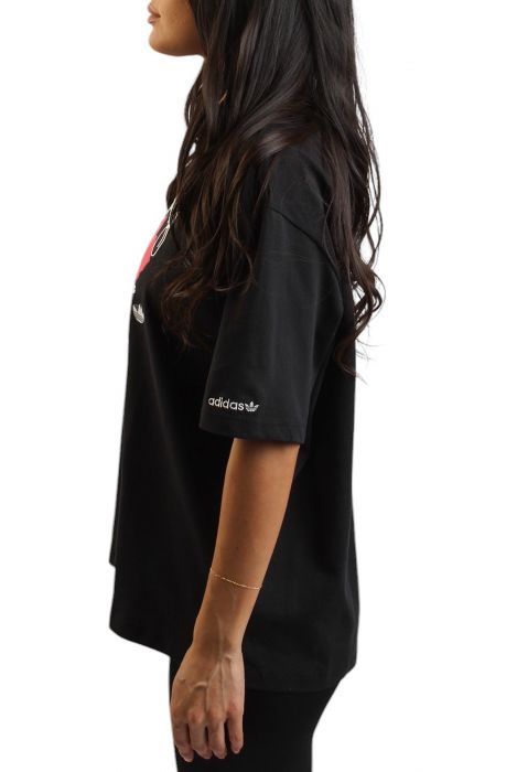 Trefoil Series Flower Loose T-S Black