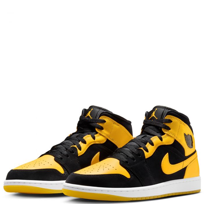 Air Jordan 1 Mid SE BLACK/VARSITY MAIZE-WHITE
