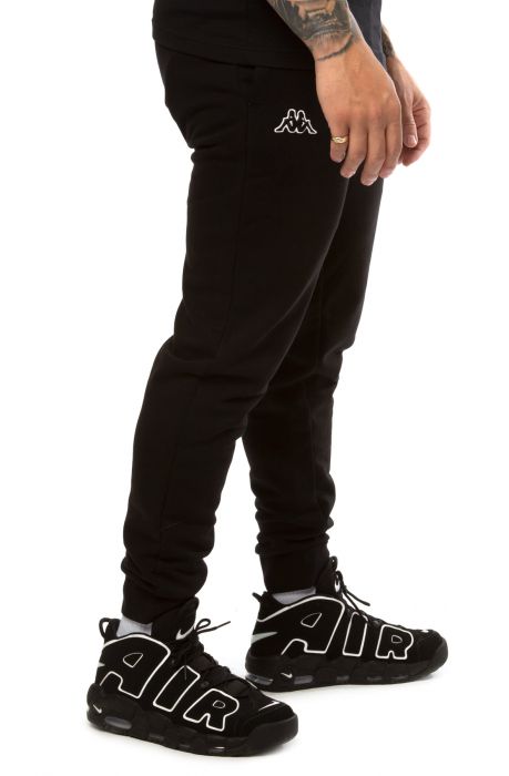 Logo Fleece Zanok Sweatpants Black