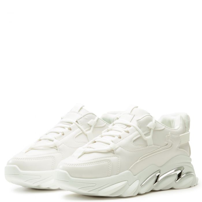 Preeti Chunky Platform Sneaker White
