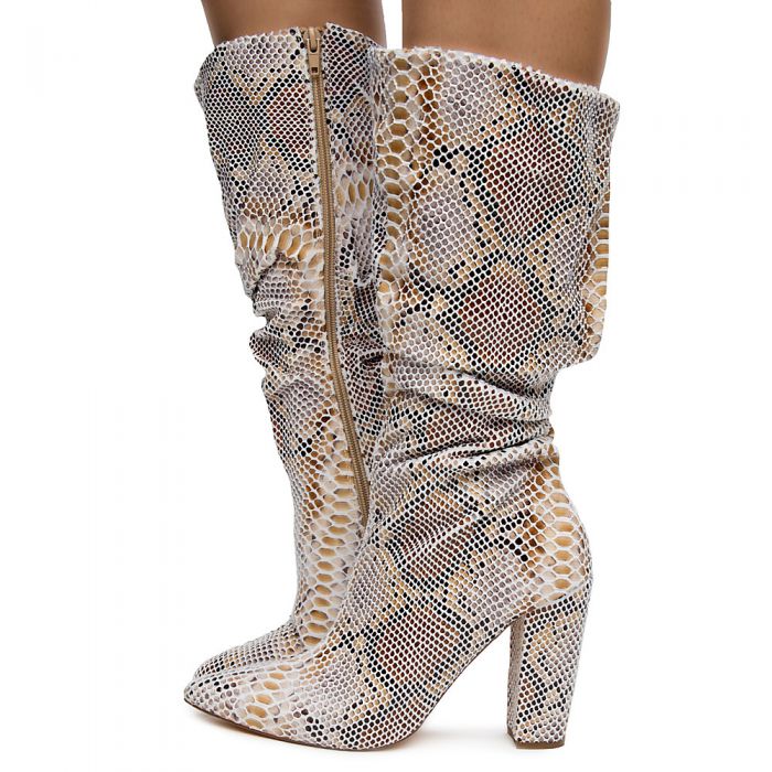 wide half calf boots