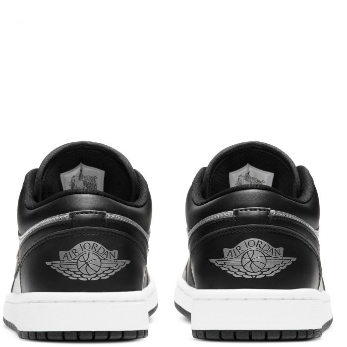 Air Jordan 1 Low SE Black/Metallic Silver-White