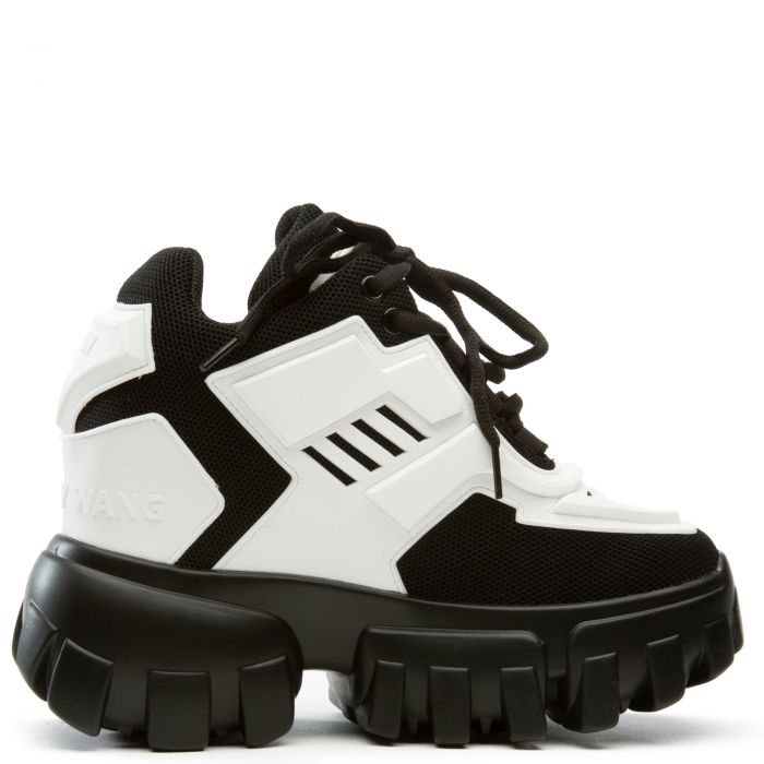 Damson-07 Platform Sneakers White