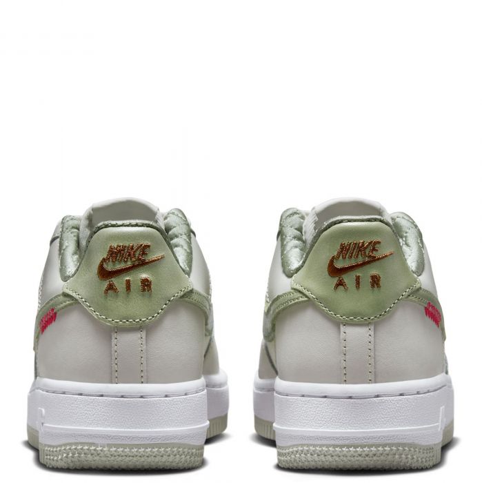 Grade-School Air Force 1 LV8 Sail/Olive Aura-White-Light Bone