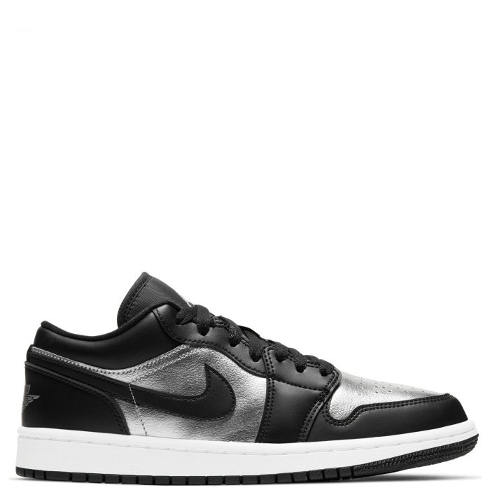 Air Jordan 1 Low SE Black/Metallic Silver-White