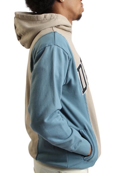 Designer Panel Cut Block Hoodie  Multi Color