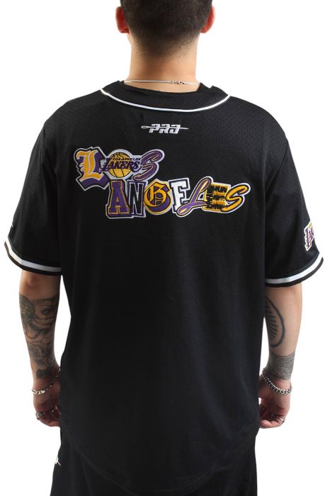 NBA Lakers City Ransom Mesh Jersey Black