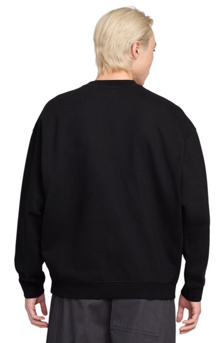 Tokyo Fleece Crew Neck Sweatshirt  BLACK/UNIVERSITY RED/WHITE