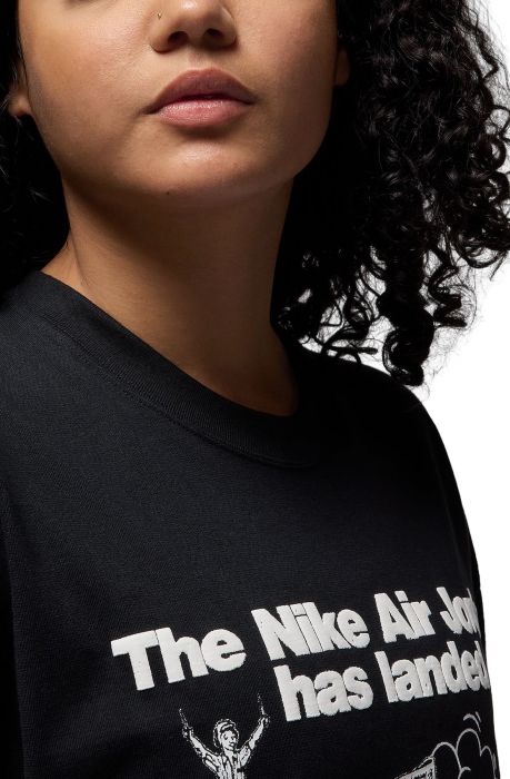 Oversized Graphic T-Shirt BLACK