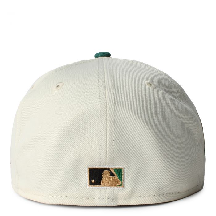San Diego Padres Camp 59Fifty Fitted Hat Beige/Green