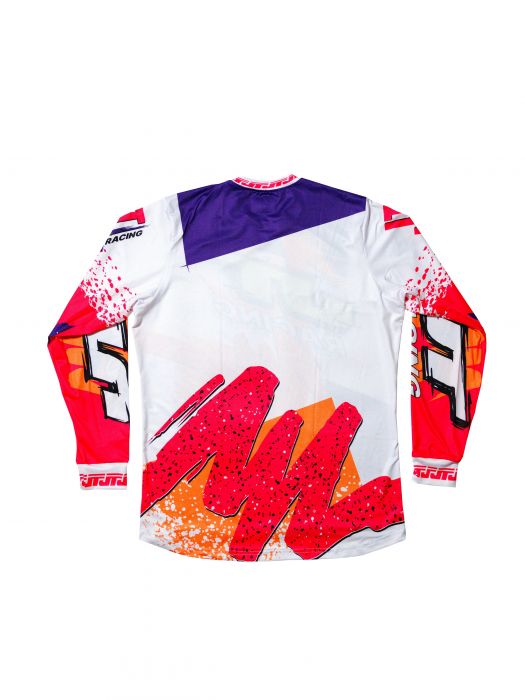 90s Swash Paint Jersey Pink (Pink, Blue, Orange) Multi Color